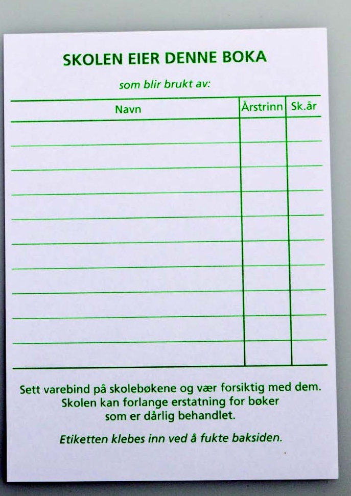 Davac Etikett 500 stk i eske
